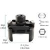 New Adjustable Two-Jaws Oil Filter Wrench Filter 60-80mm Filter Wrenches Remover Steel Fuel Cast Two-Claw Disassembly Tools