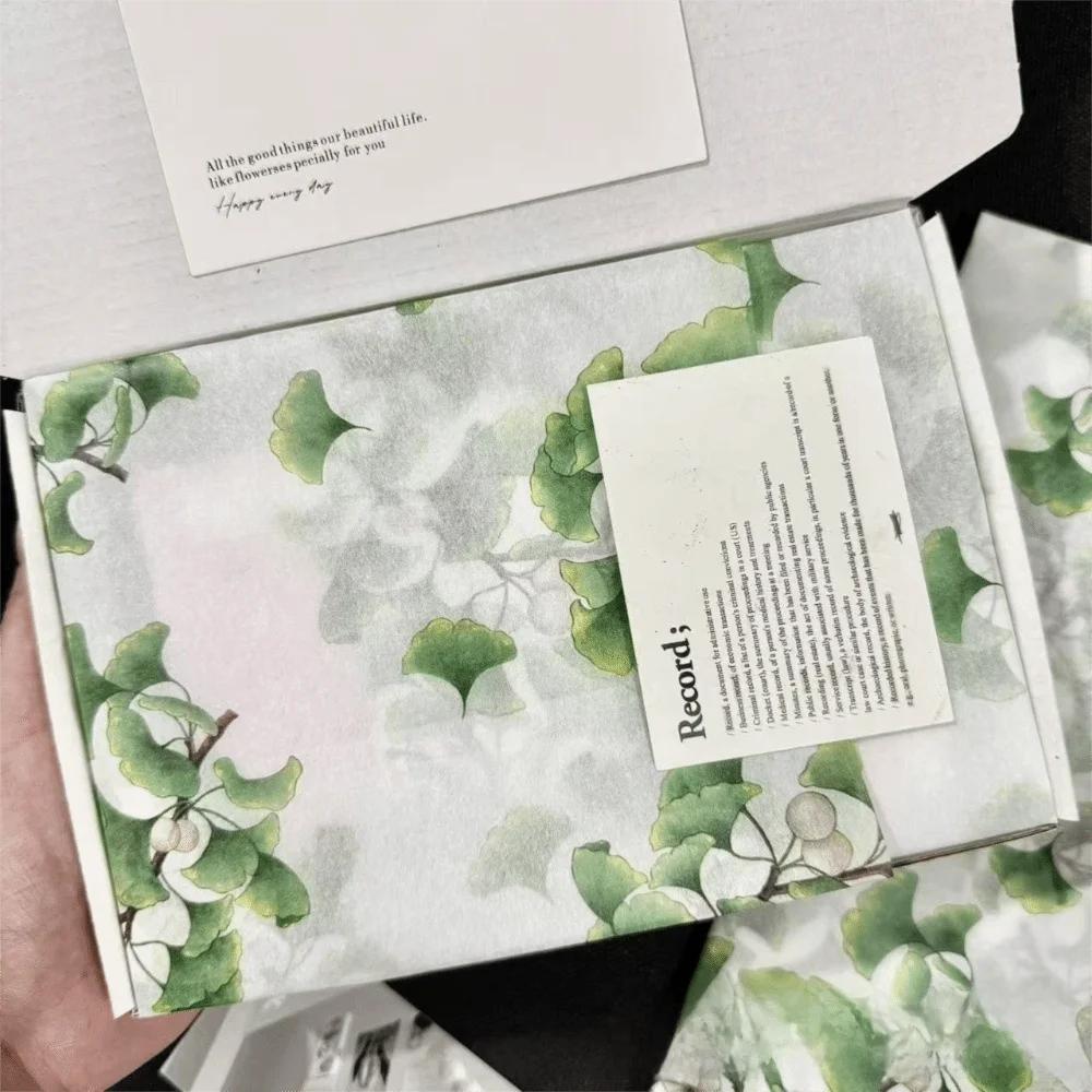 10PCS Hand-rubbed Bowknot Sydney Paper Cotton Texture Bowknot Design Cotton Paper Gift Wrapping Flower Wrapping