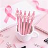 2/4/6 Cute Bow Ballpoint Pens | Pink Theme, Retractable Pens, Perfect for School, Office, Journaling, and Gifting, Plastic Medium Tip Writing Tools