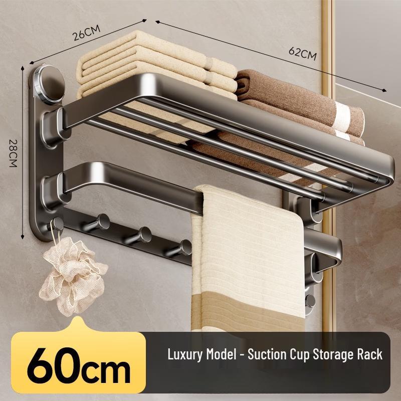 CMAOS Folding Bathroom Towel Rack
