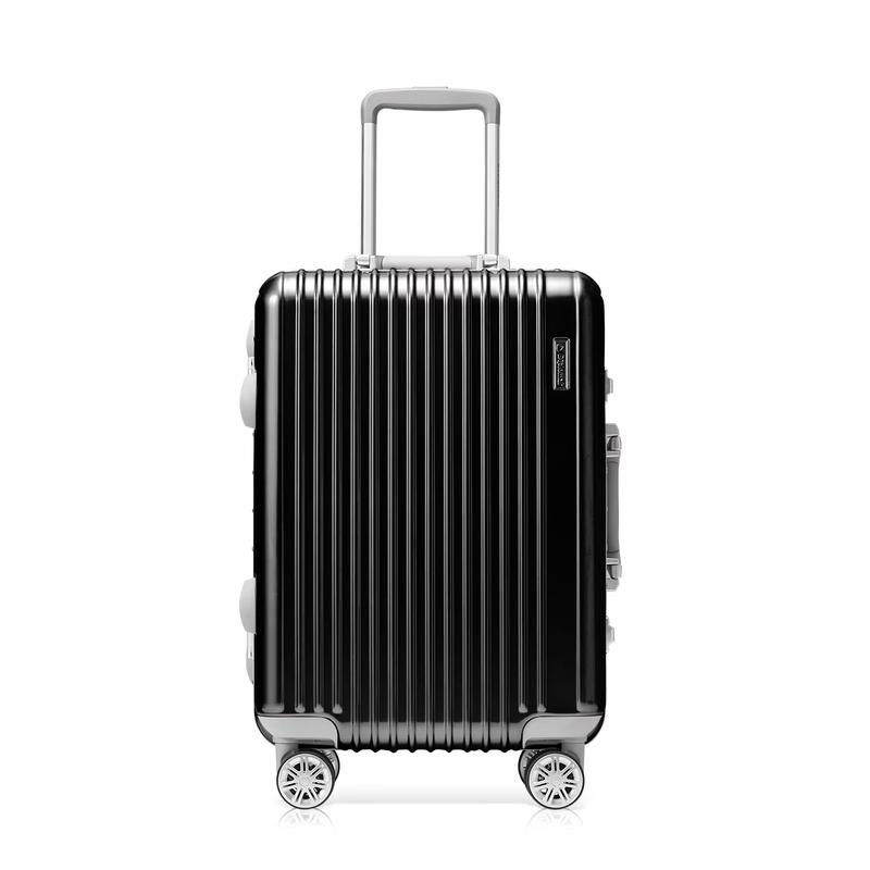 Diplomat Starlight Aluminum Frame Hardshell Luggage 20 Inch