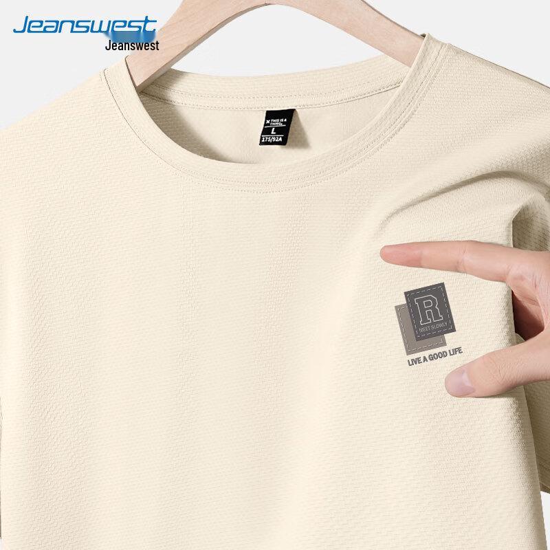 Jeanswest Men's Ice Silk Casual T-Shirt