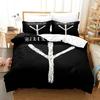 3D Printed Burzum Bedding Set Duvet Cover Bed Set Quilt Cover Pillowcase Comforter king Queen Size Boys Adult Bedding Set