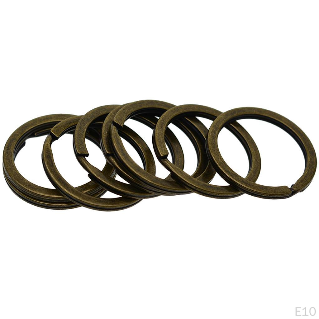 20 buc inele metalice în vrac pentru meșteșuguri cu breloc
