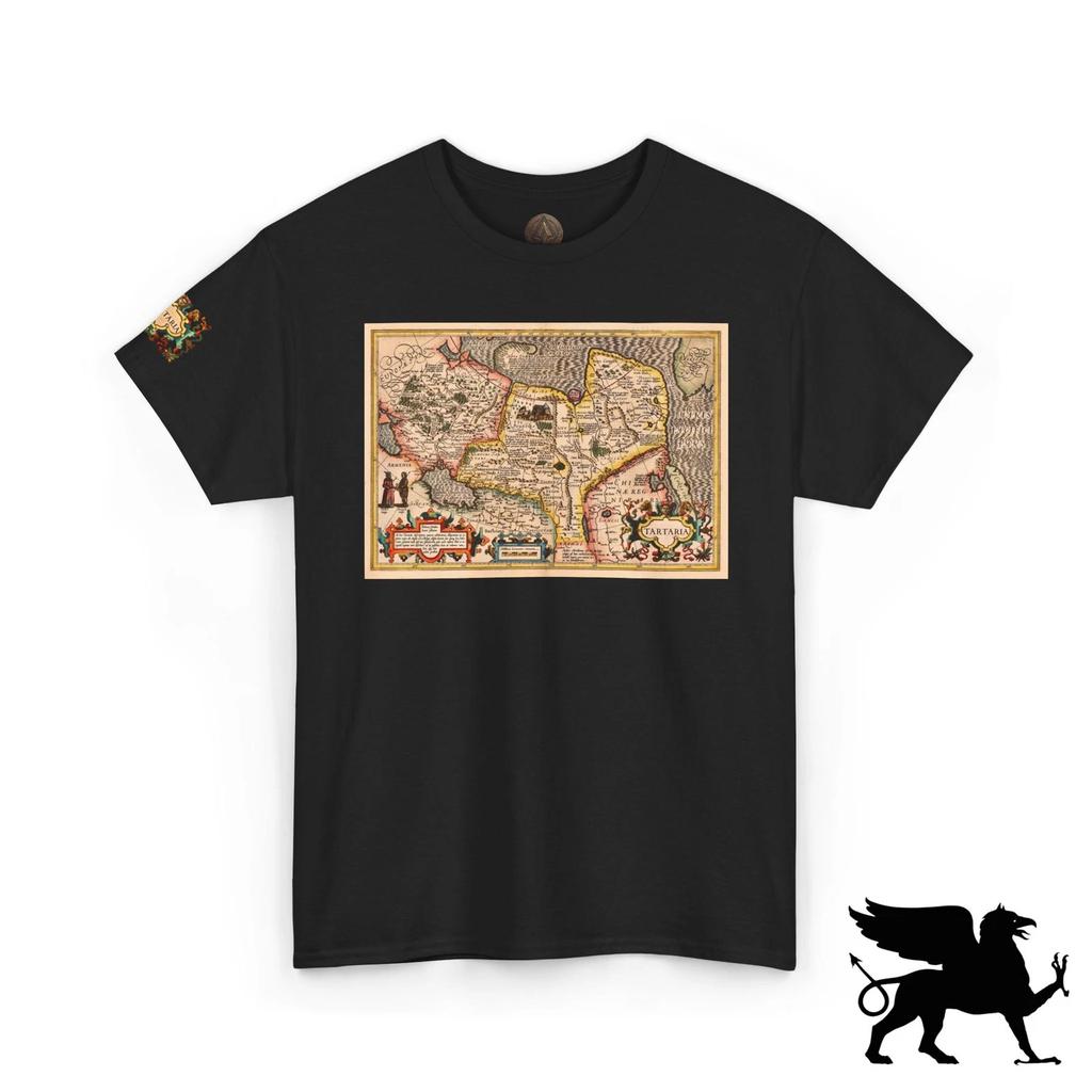 Tartaria Map T shirt For Men & Women, Tartary Tee, Tartarian Empire Shirt