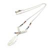 Les Trésors De Lily [P3372] - Multicolored Silver 'Navajos' Designer Necklace