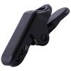 20pcs Bag Black Trap Clips Jaw Tent Snaps Camping Clamp Clips Tent Tighten Outdoors