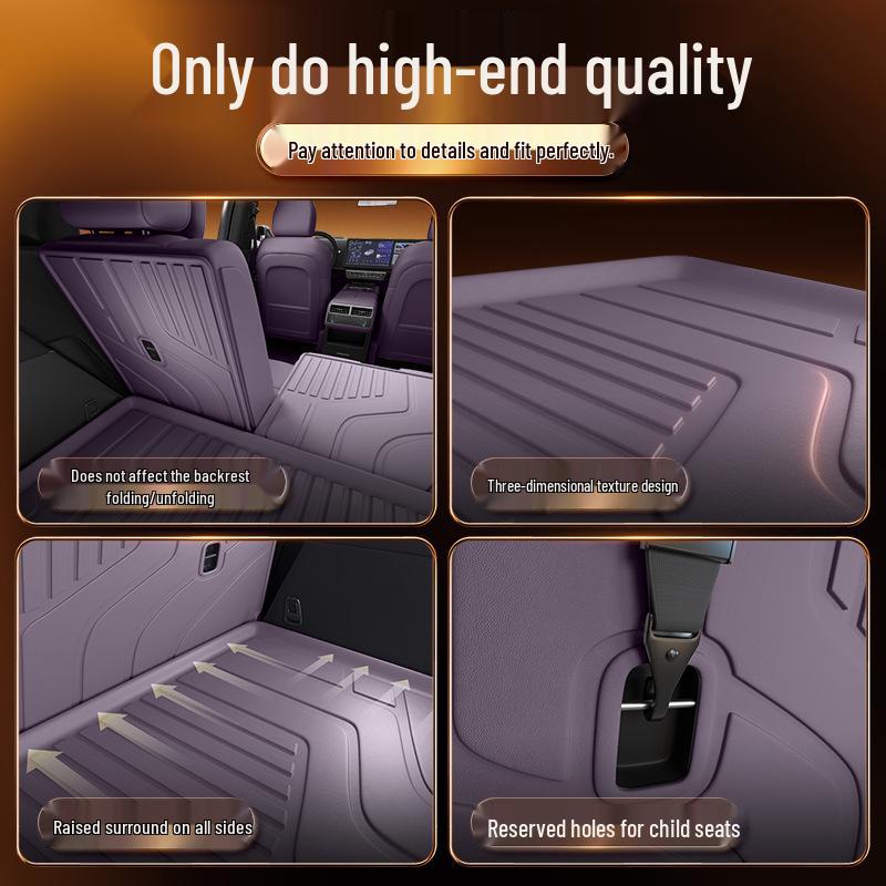 Zhiji R7 Trunk Mat TPE 2026 - Electric Car Interior Accessory