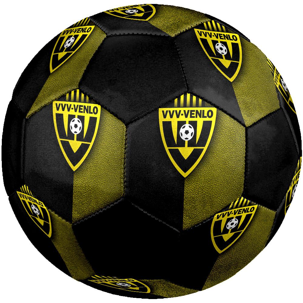Pallone da Calcio VVV-Venlo Colorato Per Tutte le Età Cucito a Macchina PVC Pronto per la Competizione Resistente Alto Rimbalzo.TAGLIA5