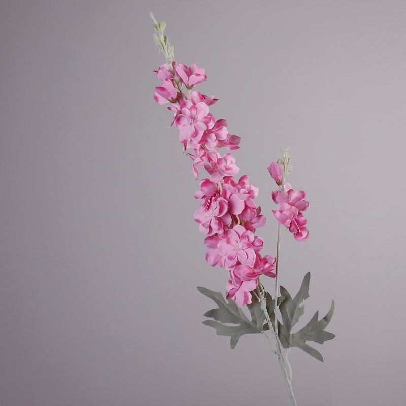 83Cm Flocking Delphinium Artificial Flower Branch Home Decoration Fetionzi Fake Flower Wedding Decor Banquet Photography Props