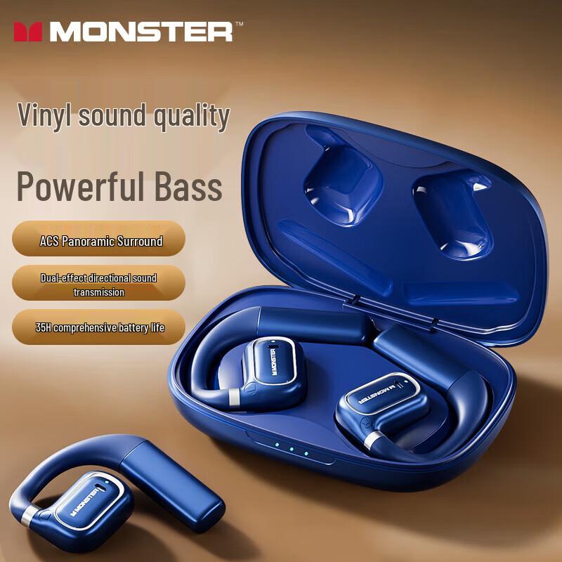 

Monster XKO01 True Wireless Ear-Hook Sports Earbuds