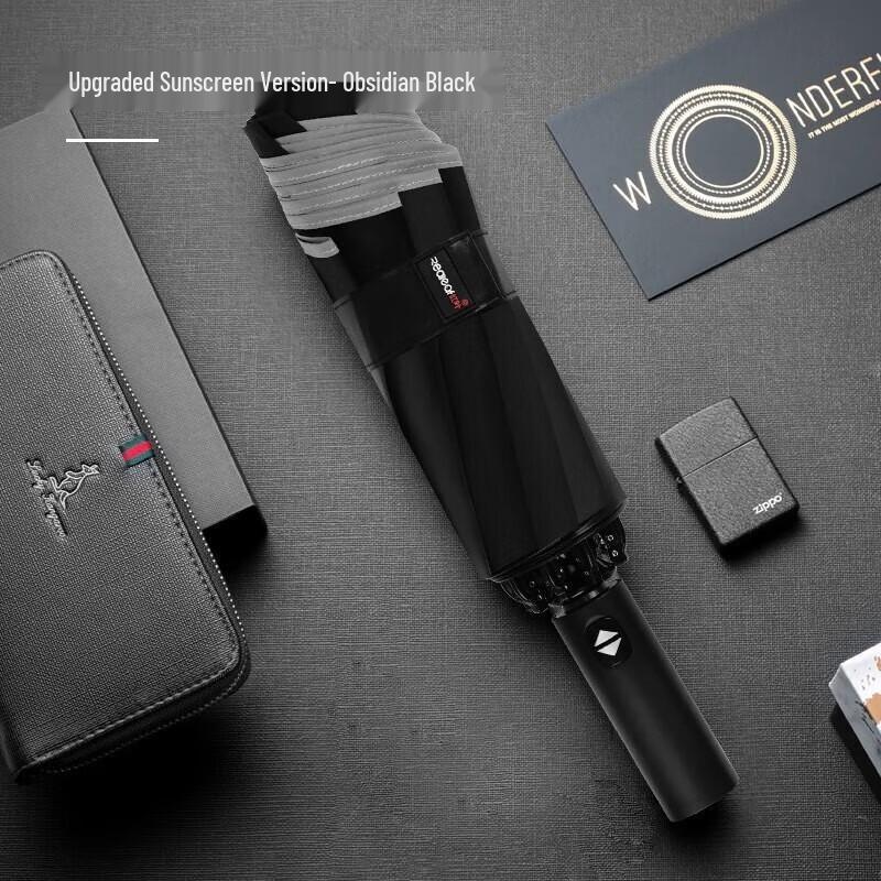 Hongye Automatic Car Reverse Folding Dual-Use Umbrella