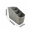 Slanted Stationery Organizer Stylish Design Desktop Storage Box Space Saving MultiCompartment