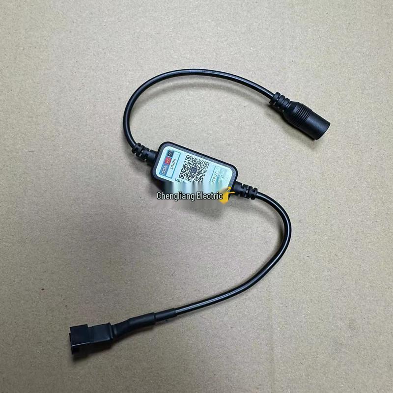 5V 3-Pin RGB LED Strip Bluetooth Controller for Case Fan (4-Pin SATA)