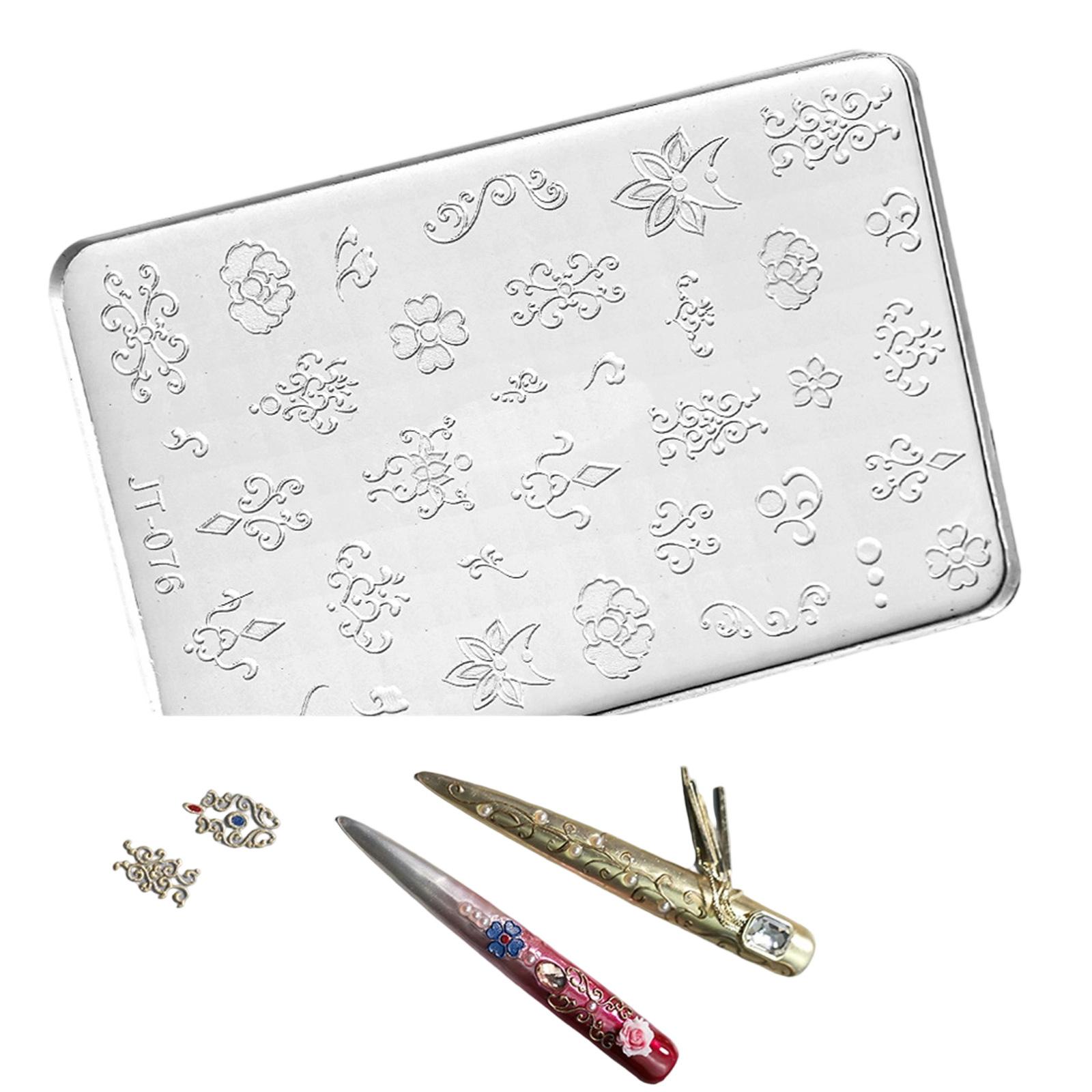 

Силиконовые формы для нейл-арта Формы-шаблоны для нейл-арта в виде бабочек Силиконовая текстура для косметологов и начинающих мастеров нейл-арта E