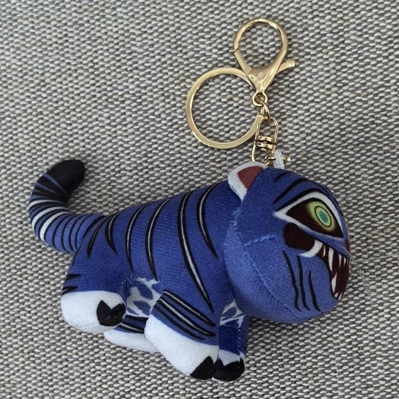 Kpop Demon Hunters Tiger Anime Figures Doll Stuffed Game Soft Doll Kawaii Car Bag Decoration Plush Keychain Toy Kids Gifts