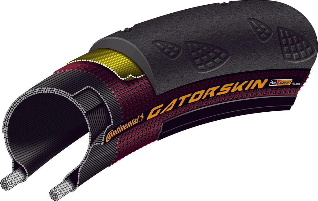 Continental GATORSKIN Black 700 X 25C 0100084