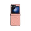 Samsung Z Flip 7 Lychee Pattern Magnetic Suction Drop Protection Case for Models 3/4/5/6