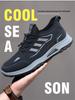 Men's Spring Walking Shoes, Breathable Lightweight Sneakers for Middle-aged and Elderly Couples
