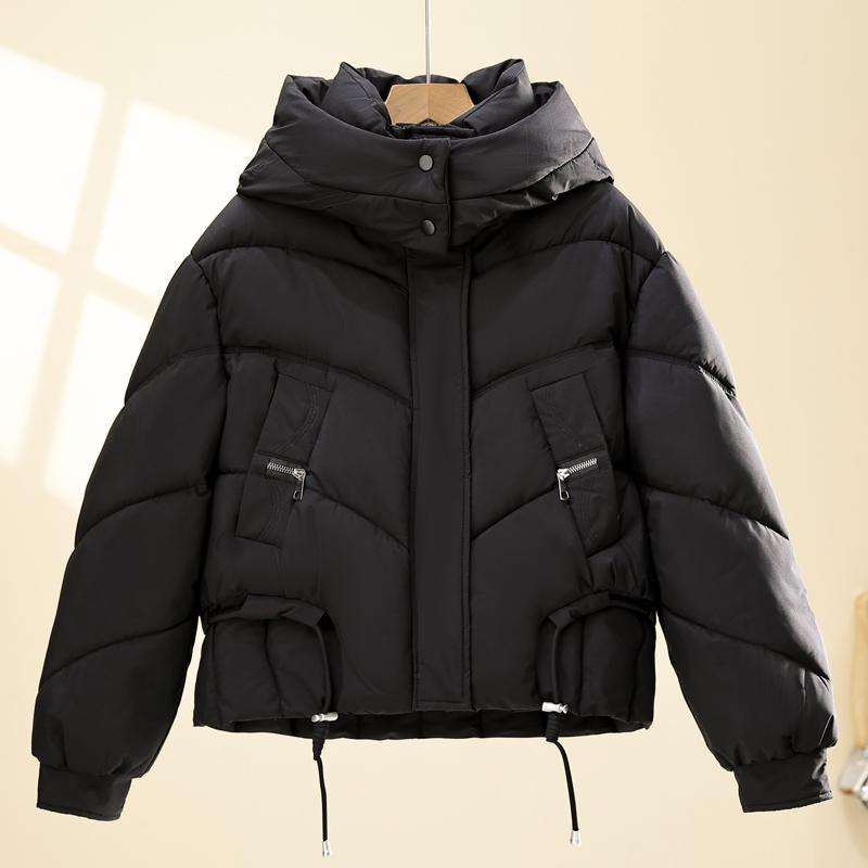 Fashion Women's Winter Jackets Hooded Casual Thick Short Parkas Female Warm Coat