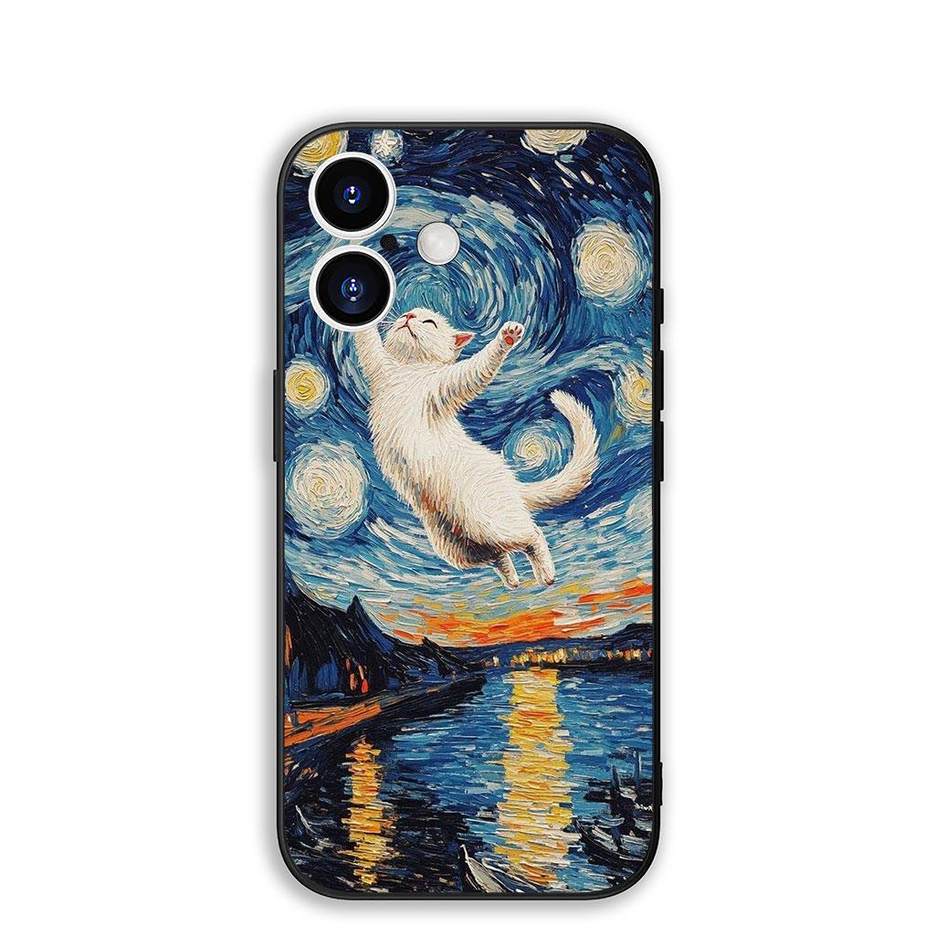 

Cover for Xiaomi Redmi Note 13 A3 14 Pro Plus 9T 14C 13C 13X 9C NFC + Pro+ 5G 4G Phone Case Starry Night Van Gogh Sky Art Redmi A3