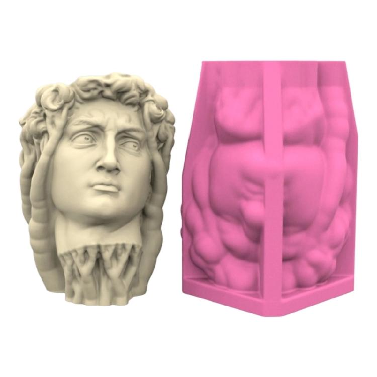 Easy Demold Silicone Mould for Handmade Succulent Planter Creative Desktop Flower Pot Making Mold Jewelry Making Tool 1