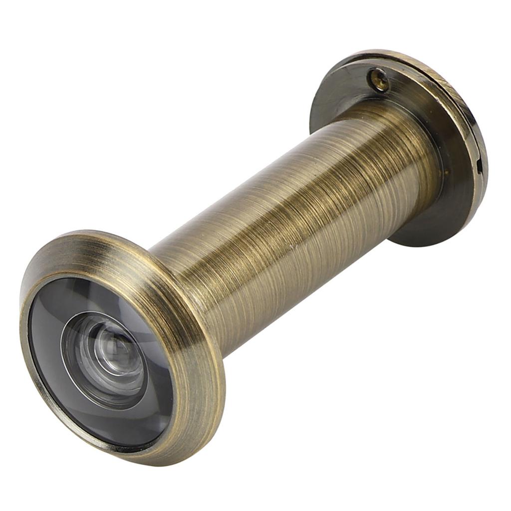 Anti Theft 220 Degree Viewing Angle Safety Door Viewer with Back Cover for Home Use(Bronze Color )
