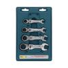 SIGNET Stubby Flex Gear Wrench Set 38140 4-Piece (MM)