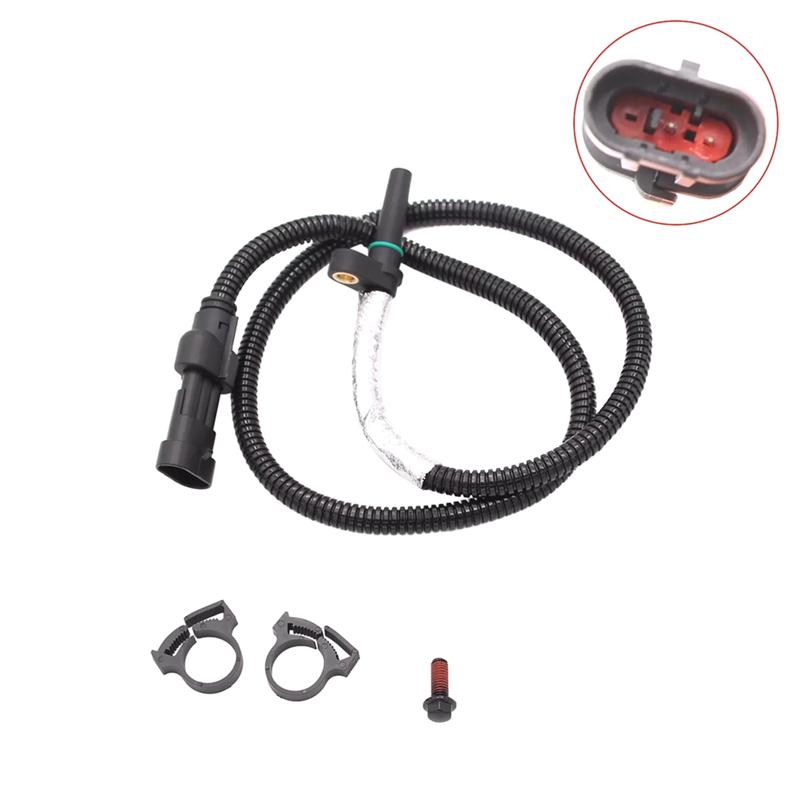 #000I Turbo Speed Sensor 4034198 5550060 Fit for Dodge Cumm Holset Turbo ISB ISC ISL ISX (Black)