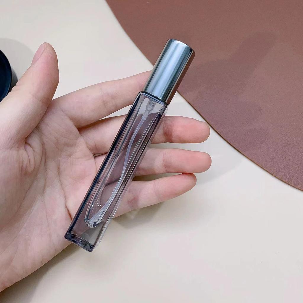 10ml High-End Perfume Bottle Mini Empty Glass Spray Bottle Refillable Portable Sample Dispensing Bottle Atomizer Cosmetic Tool