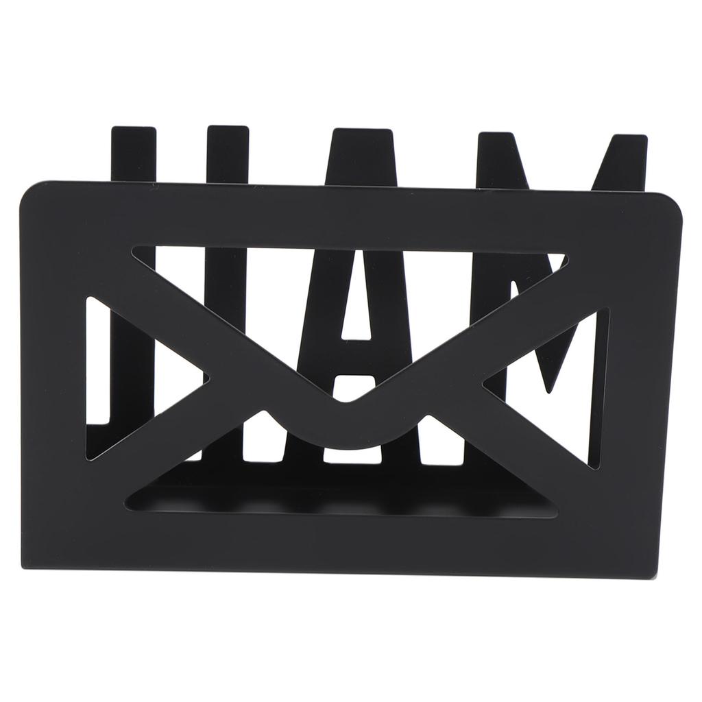 Schreibtisch-Posthalter Eisen Arbeitsplatte Post Brief Umschlag Dokumentenablage Rack Organizer für Zuhause Schule Büro