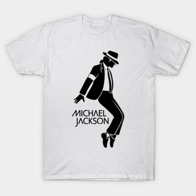 Michael King of Pop Fan Art Grafik 2026 Unisex T-Shirt Unisex Rundhals 100% Baumwolle Kurzarm Oversized Mode Beliebtes Tee