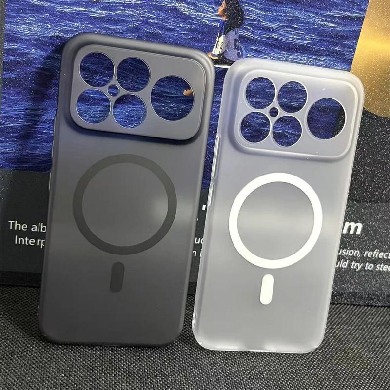 For Xiaomi Poco F8 Ultra F8 Pro Case Matte UltraThin PC For Magsafe Magnetic Protect Phone Cover For Poco F8 Ultra Shell Bumper
