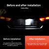 LED License Plate Light For Opel Vectra C Astra J H Zafira B Insignia Corsa C D Meriva A Tigra B 2Pcs Canbus Number Plate Lamp License Plate Lights 2
