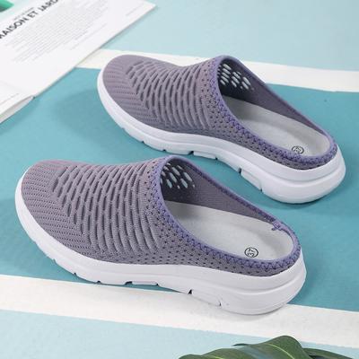 Unisex Hausschuhe Herren Halbschuhe Sommer Mesh Meter-atmungsaktiv Herren Schwarz Mueller Schuhe