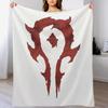 Another Horde Logo Throw Blanket Soft Home Decor Blanket for Couch Bedroom