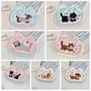 Multifunctional Mini Cosmetic Bag Puppy Stationery Holder Bag Sweet Small Item Bag  Girls