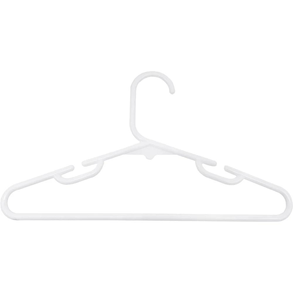 8 Pack Infant Toddler Hangers Non Slip Grooves Kids Clothes Organizer Lightweight Durable Closet Space Saver Baby Toddler