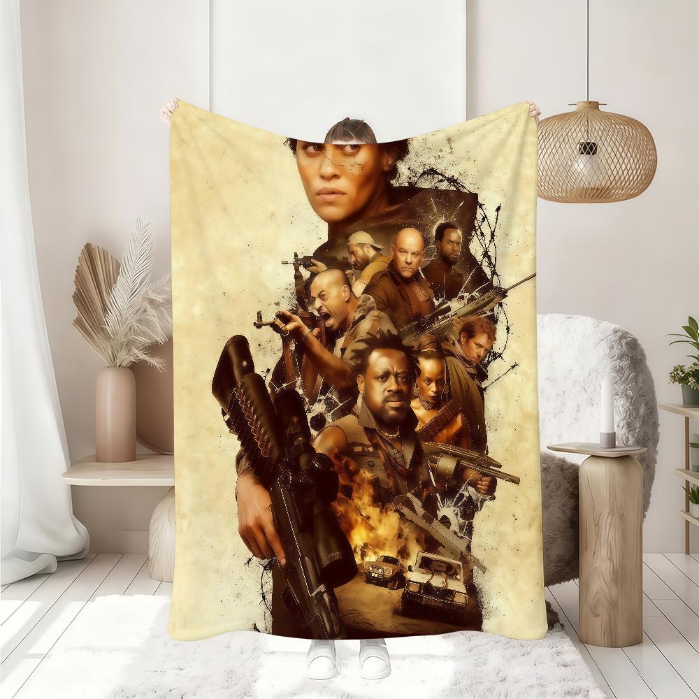 Movie H Hunting J Jessica S B BrokS Blanket Soft Throw Blanket for Home Bedroom Bed Sofa Picnic Travel Office Rest Blanket Gift