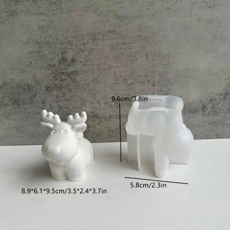 Cute Table Ornament Resin Mold Bell Aromatherapys Gypsum Mold DIY Art Festival