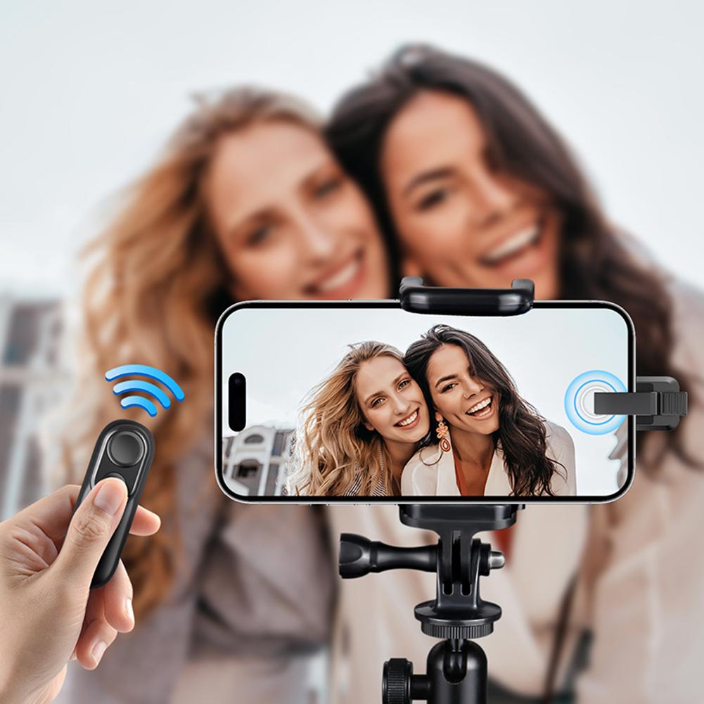 Wireless Remote Control Page Turner Clicker Mobile Phone Video Record Remote Triggers Clicker For Android/iOS/Kindle Accessories