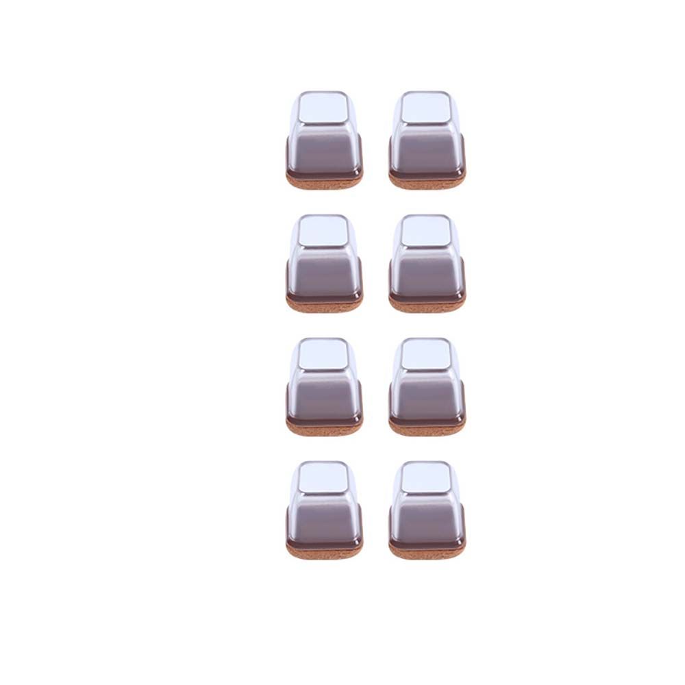 

Ножки Защитный коврик для пола Чехлы для мебели Колпачки для ножек стула Защита ножек стула Защитники пола S 14-19mm-Transparent Square