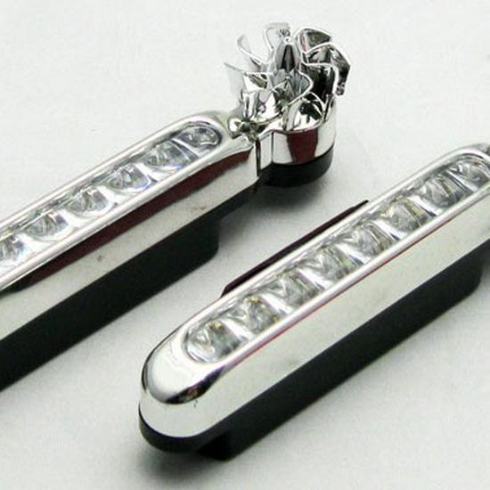 Wind-Powered LED Car Grille Lights: No-Install, Decorative, Front Auxiliary Daytime Running Lights