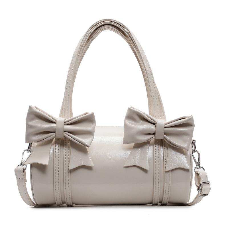 Bow Hand Bag Women's New Versatile Shoulder Bag Casual Messenger Bag