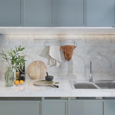 Imitation Marble Sticker Living Room Bathroom Tile Wallpaper Non-Slip Waterproof Floor Sticker Self-Adhesive