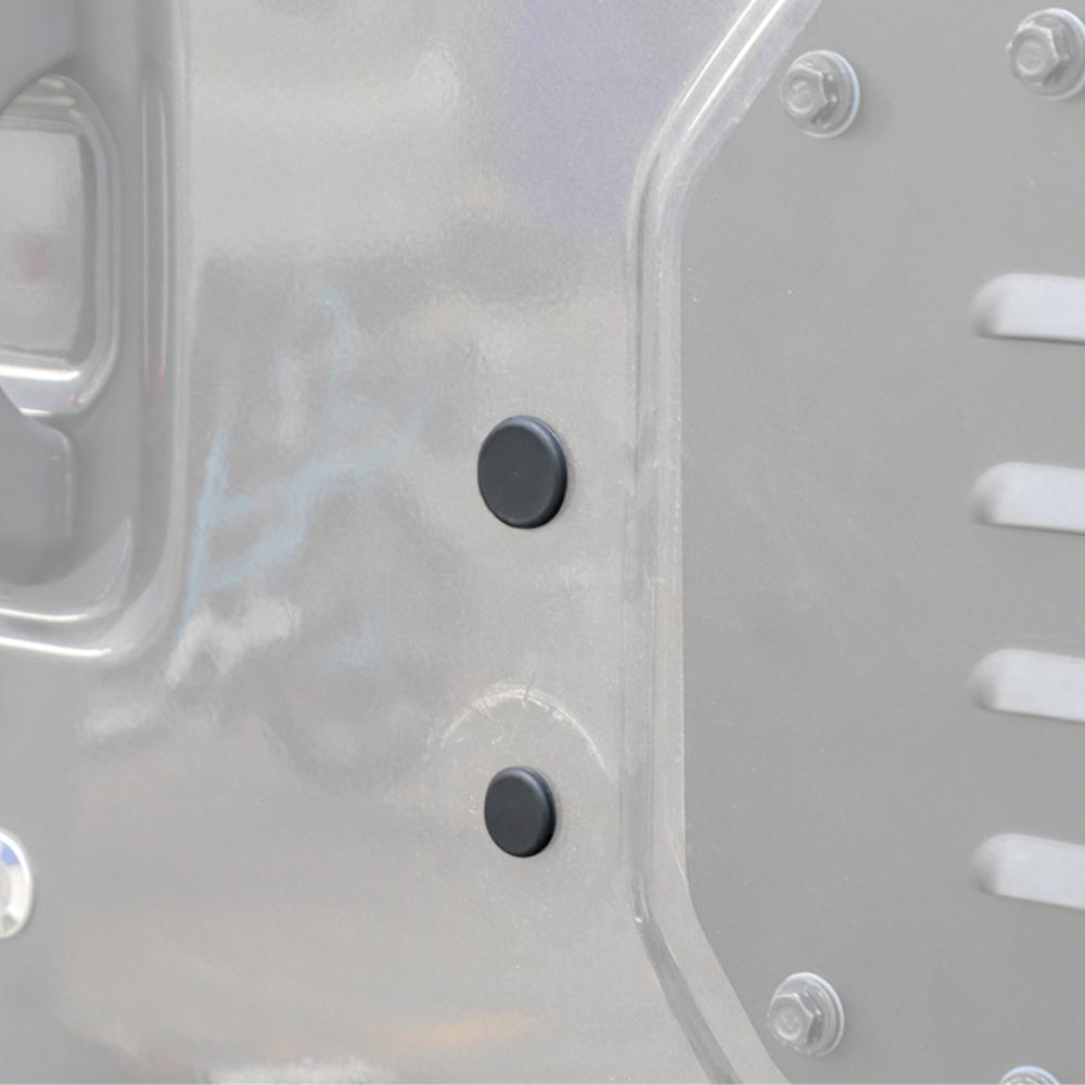 Zestaw gumowych zaślepek klapy bagażnika Samochodu Części zamienne do usunięcia uchwytu koła zapasowego dla Jeep Wrangler JK JL 2007-2025 Akcesoria zewnętrzne