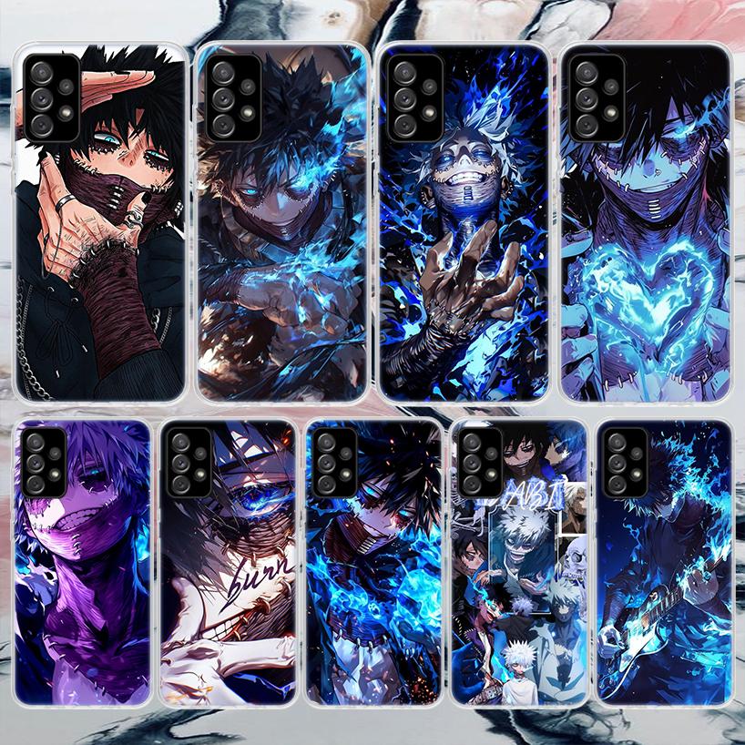 Dabi MHA My Hero A-Academy Soft Phone Case For Samsung Galaxy A52 A42 A32 A12 A22 A51 A50S A30S A20S A10S A71 A41 A31 A21S A40 A