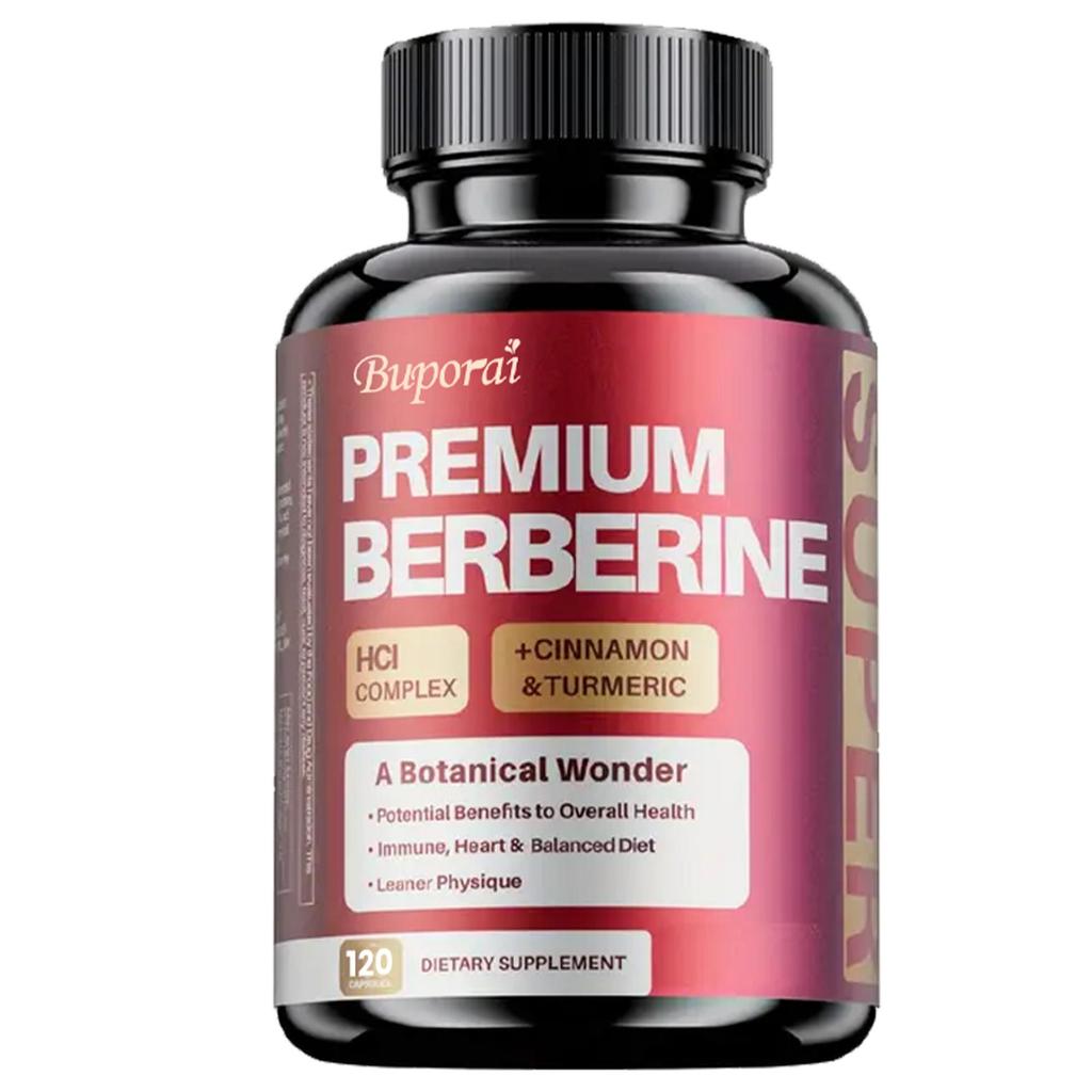 Complesso Premium di Berberina HCl con Cannella, Curcuma