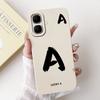 For Infinix Smart 10 2025 Lucky Initial Letter Phone Case For Infinix Smart10 Soft Silicone Shockproof Cases
