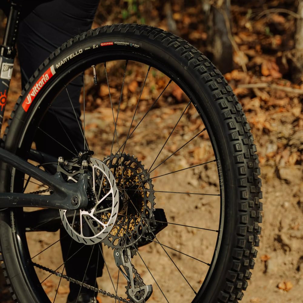 Vittoria Martello Trail TLR Tubeless Ready All Black Hookless Compatible G2.0 29x2.6 (65-622)